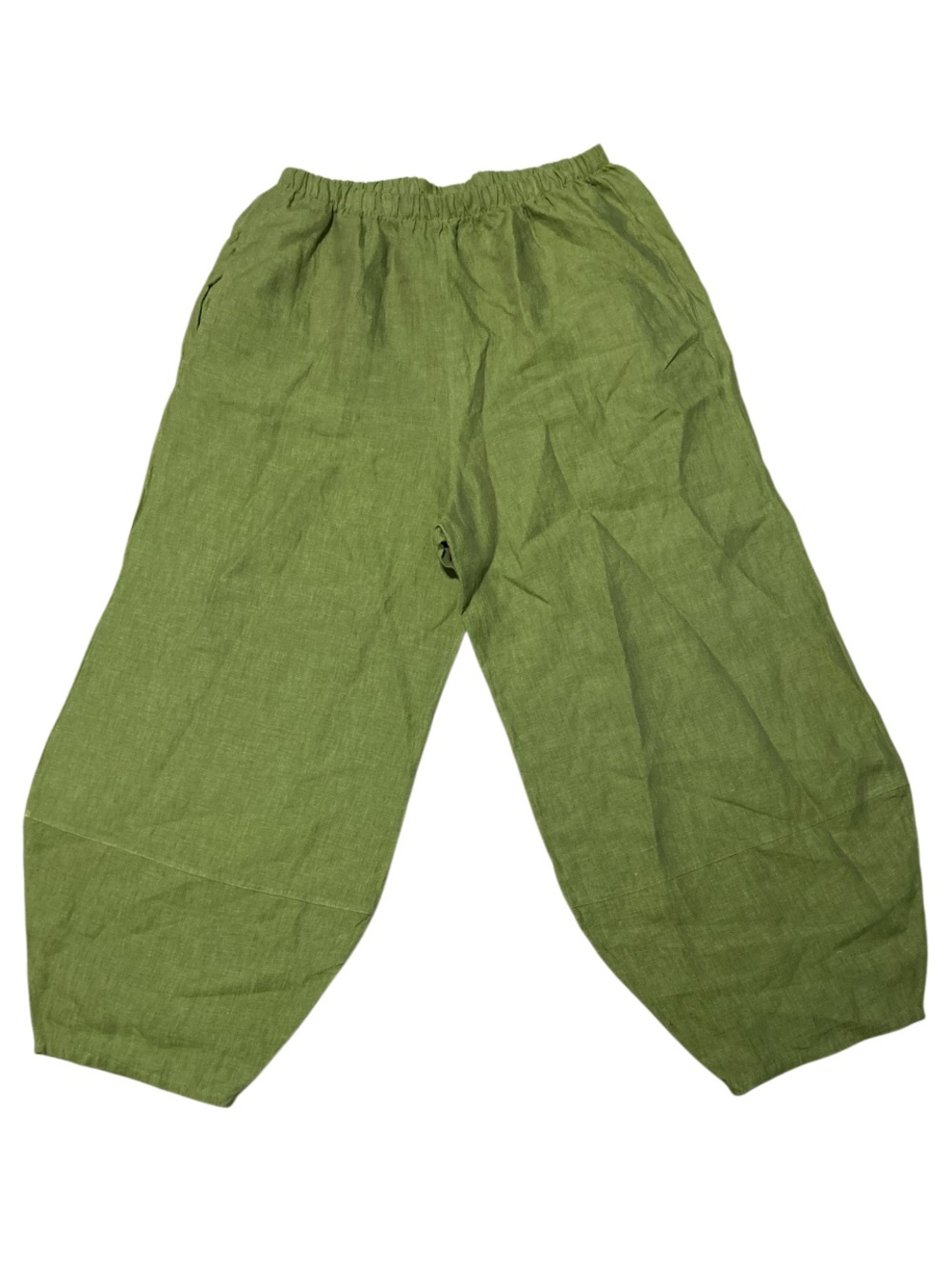 bryn walker oliver linen Pants Size Small in Olive Green - Picture 3 of 6